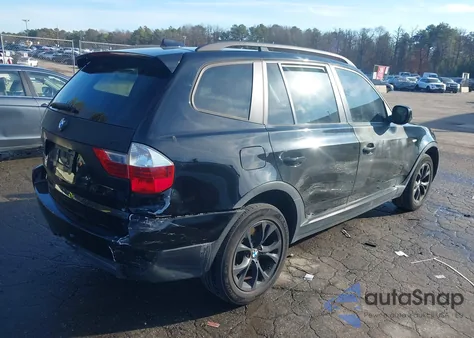 2010 BMW X3 xDrive30I from USA, damaged, VIN WBXPC9C49AWJ33608